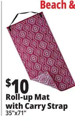 Ocean State Job Lot Roll-up mat with Carry Strap offer