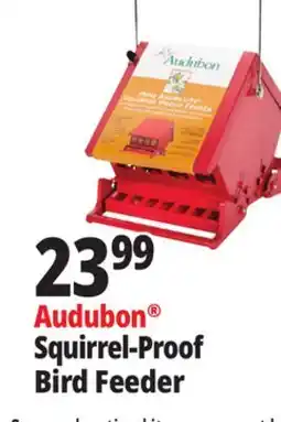 Ocean State Job Lot Audubon Squirrel-Proof Bird Feeder offer