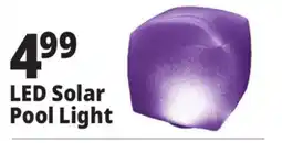 Ocean State Job Lot LED Solar Pool Light offer