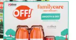 Ocean State Job Lot 3 Pk Family care smooth & dry offer