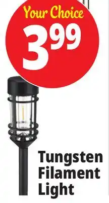 Ocean State Job Lot Tungsten Filament Light offer
