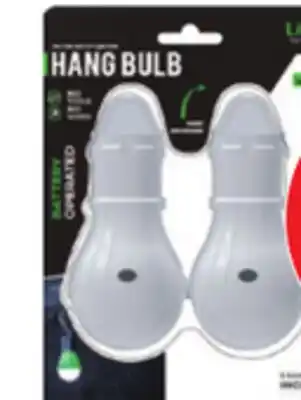 Ocean State Job Lot 2 Pk. Wireless Hanging Bulbs offer