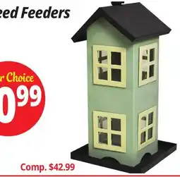 Ocean State Job Lot Mixed Seed Feeders offer
