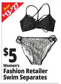 Ocean State Job Lot Women's Fashion Retailer Swim Separates offer