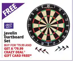 Ocean State Job Lot Javelin Dartboard Set offer