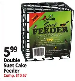 Ocean State Job Lot Double Suet Cake Feeder offer