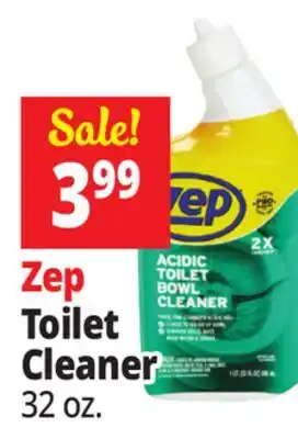 Ocean State Job Lot Zep Toilet Cleaner offer