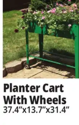 Ocean State Job Lot Planter Cart With Wheels offer