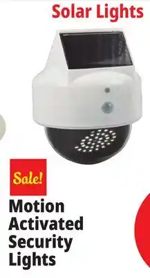 Ocean State Job Lot Motion Activated Security Lights offer