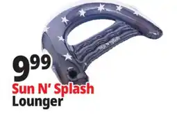 Ocean State Job Lot Sun N' Splash Lounger offer