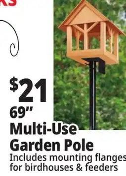 Ocean State Job Lot 69 Multi-Use Garden Pole offer