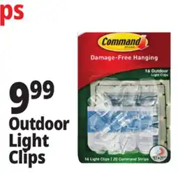 Ocean State Job Lot Outdoor Light Clips offer