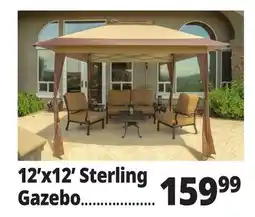Ocean State Job Lot 12'x12' Sterling Gazebo offer