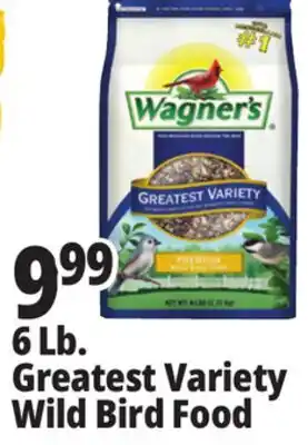 Ocean State Job Lot 6 Lb. Greatest Variety Wild Bird Food offer