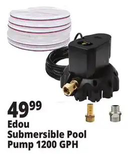 Ocean State Job Lot Edou Submersible Pool Pump 1200 GPH offer