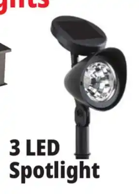 Ocean State Job Lot 3 LED Spotlight offer