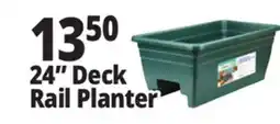 Ocean State Job Lot 24 Deck Rail Planter offer