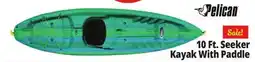 Ocean State Job Lot 10 Ft. Seeker Kayak With Paddle offer