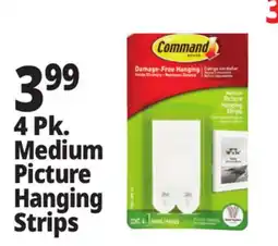 Ocean State Job Lot 4 Pk. Medium Picture Hanging Strips offer
