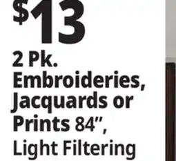 Ocean State Job Lot 2 Pk. Embroideries, Jacquards or Prints 84 offer