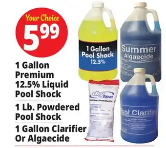 Ocean State Job Lot 1 Gallon Premium 12.5% Liquid Pool Shock offer