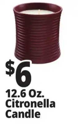 Ocean State Job Lot 12.6 Oz. Citronella Candle offer