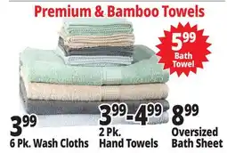 Ocean State Job Lot Premium & Bamboo Towels offer