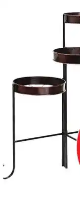Ocean State Job Lot 3-Tier 29 Metal Planter Stand offer