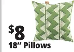 Ocean State Job Lot 18 Pillows offer