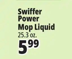 Ocean State Job Lot Swiffer Power Mop Liquid offer