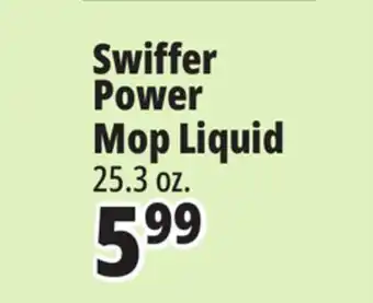 Ocean State Job Lot Swiffer Power Mop Liquid offer