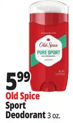 Ocean State Job Lot Sport Deodorant offer