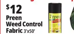 Ocean State Job Lot Preen Weed Control Fabric offer