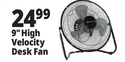 Ocean State Job Lot 9 High Velocity Desk Fan offer