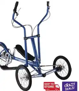Ocean State Job Lot Street Strider 3I 3-Speed Outdoor Elliptical Bike offer