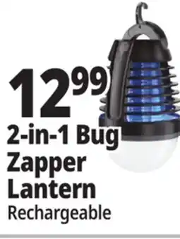 Ocean State Job Lot 2-in-1 Rechargeable Bug Zapper & Lantern offer