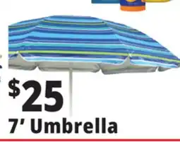 Ocean State Job Lot 7' Umbrella offer