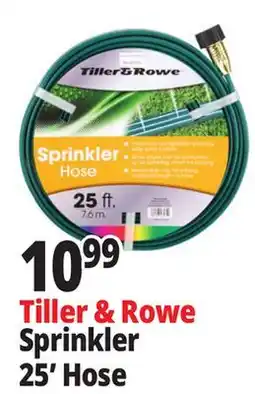 Ocean State Job Lot Tiller & Rowe Sprinkler offer