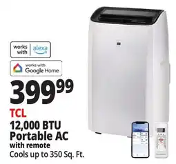 Ocean State Job Lot 12,000 BTU Portable AC with remote offer