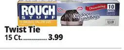 Ocean State Job Lot Twist Tie offer