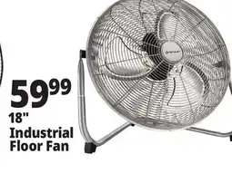 Ocean State Job Lot 18 Industrial Floor Fan offer