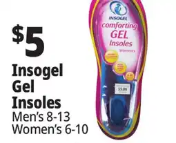 Ocean State Job Lot Gel Insoles offer
