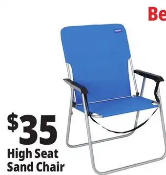 Ocean State Job Lot High Seat Sand Chair offer