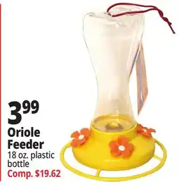Ocean State Job Lot Oriole Feeder offer