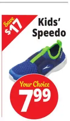 Ocean State Job Lot Kids' Speedo offer