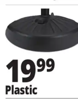 Ocean State Job Lot Plastic Patio Umbrella Bases offer