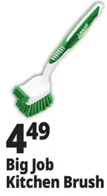 Ocean State Job Lot Big Job Kitchen Brush offer