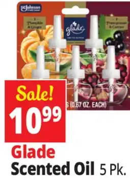 Ocean State Job Lot Glade Scented Oil offer