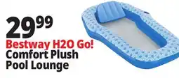 Ocean State Job Lot Bestway H2O Go! Comfort Plush Pool Lounge offer