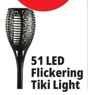 Ocean State Job Lot 51 LED Flickering Tiki Light offer
